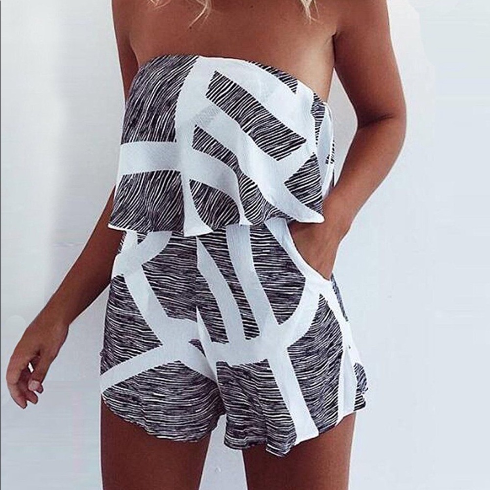 ECOWISH Sleeveless Romper/Jumpsuit